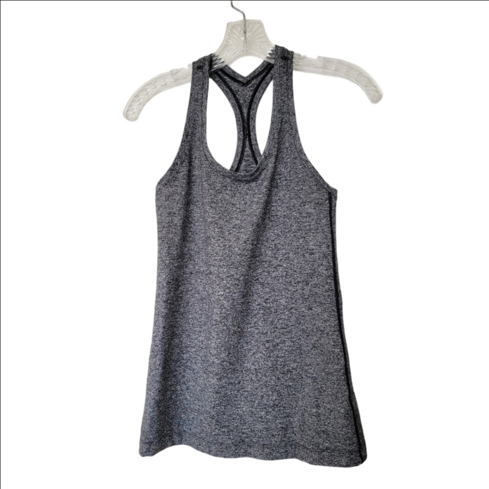 LULULEMON Gray Women's Racerback Tank Top - Picture 6 of 7